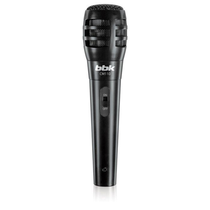 Микрофон BBK CM110,  черный [cm110 (b)]