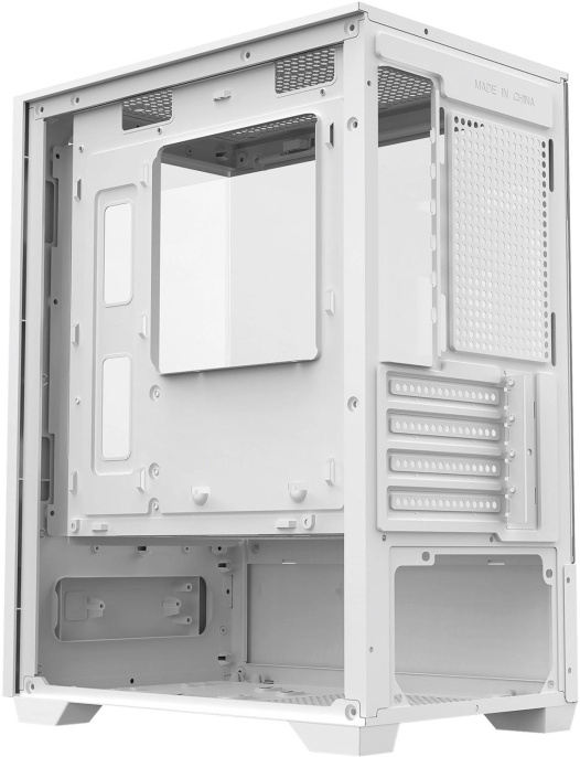 Корпус mATX BLOODY CC-125, Mini-Tower, без БП, белый [cc-125-wh]