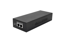 PoE-инжектор/ PoE-инжектор 90W Gigabit Ethernet на 1 порт. Соответствует стандартам PoE IEEE 802.3af/at/bt. Автоматическое определение PoE устройств. Мощность PoE на порт - до 90W. Вх. 1 x RJ45 10/100/1000 Base-T , вых. - 1 x RJ45 10/100/1000 Base-T, PoE,