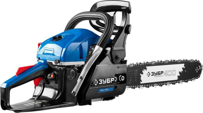Бензопила Зубр ПБЦ-450 40П 1800Вт 2.4л.с. дл.шины:16" 40cm