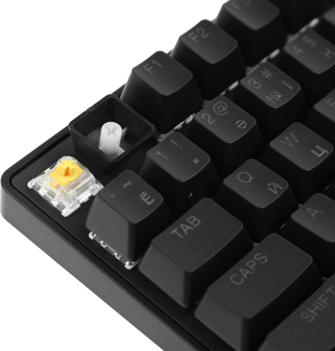 Клавиатура Steelseries Apex 9 TKL механическая черный USB Multimedia for gamer LED подставка для запястий 64847