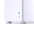 Корпус компьютерный Mini-Tower/ Case JONSBO D31 STD, Mini-Tower, TG, no fan, 1xUSB-A 3.2 + 1xUSB-C 3.2, mATX, mDTX, mITX White (D31 STD White)
