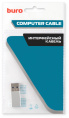 Адаптер Buro USB A m - USB Type-C f , серебристый [bu-usb2-am-cf]