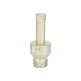 Коронка алмазная, вакуумное спекание (14х40 мм; 1/2"; М14) TECH-NICK TUK 136.600.7017