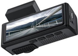Видеорегистратор Neoline Flash Dual черный 1440x2560 внутренняя память:256Mb Allwinner