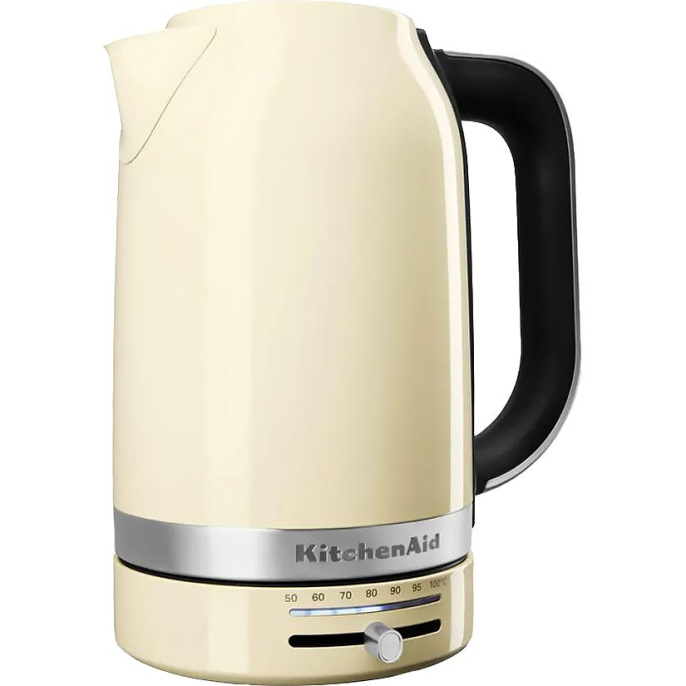 Электрочайник KitchenAid, 1.7 л. Электрочайник KitchenAid, термо-контроль, 1.7 л., кремовый (5KEK1701EAC)