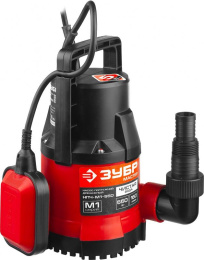 Насос дренажный Зубр Мастер НПЧ-М1-550,  центробежный, погружной, 9600л/ч