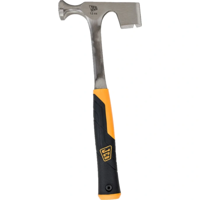 Цельнокованый молоток каменщика JCB 340 г JHM006