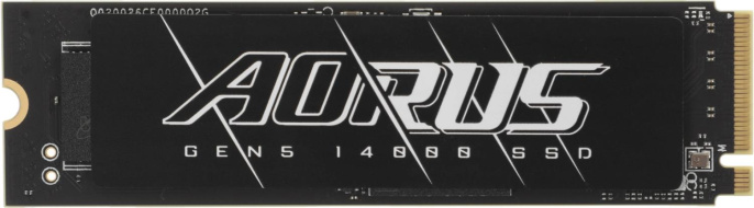 Твердотельный накопитель SSD Gigabyte 4TB M.2 2280 AORUS Gen5 14000 AG514K4TB PCI-Express 5.0x4, NVMe 2.0, 3D TLC NAND, Phison PS5026-E26