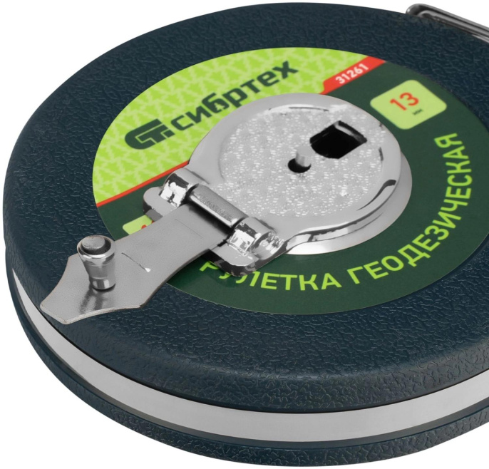 Рулетка геодезическая СИБРТЕХ 31261,  20м x13мм