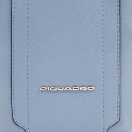 Чехол для смартфона Piquadro Circle AC6835W92R/AZ3 голубой натур.кожа