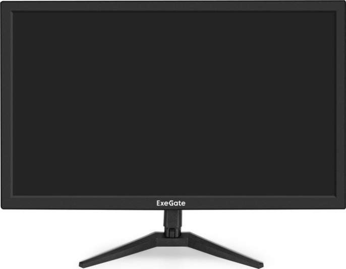Монитор 23.8" ExeGate EB2400 (TN LED Grade A+, FHD, 1920x1080@60Гц, 16:9, 200cd/m2, 1000:1, 170°/160°, 5ms, D-Sub, HDMI, Flicker-free, кабель HDMI 1.5м, VESA, регулировка наклона (tilt), черный) EX294424RUS
