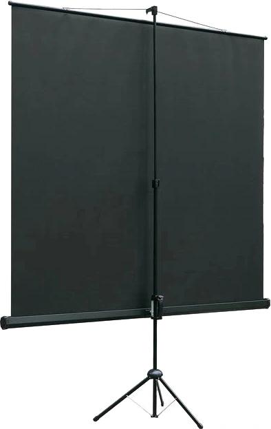 Экран на треноге Lumien 67" 120x120см Eco View LEV-100116 1:1 напольный рулонный черный