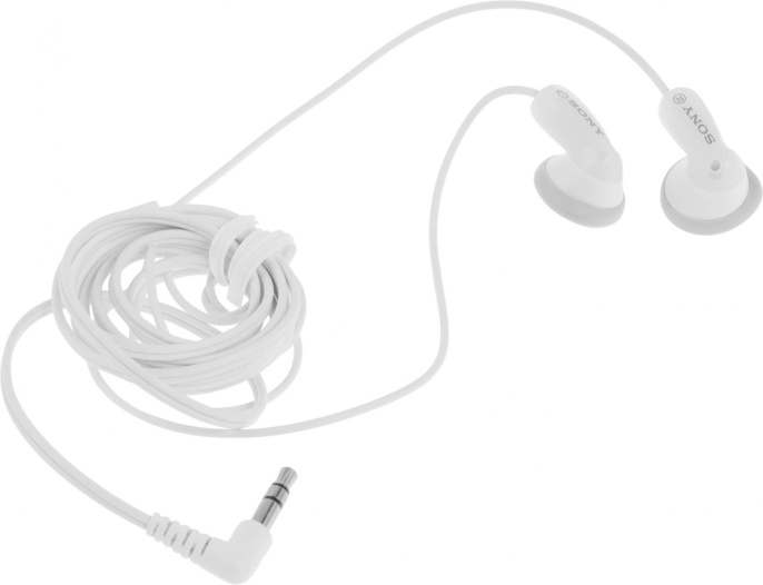 Наушники вкладыши Sony MDR-E9LP 1.2м белый проводные в ушной раковине MDR-EX9LP/WIZ1E