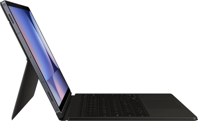 Чехол-клавиатура Samsung Book Cover Keyboard, для  Samsung Galaxy Tab S9+/S9 FE+/S10+, черный [ef-dx825ubrgru]