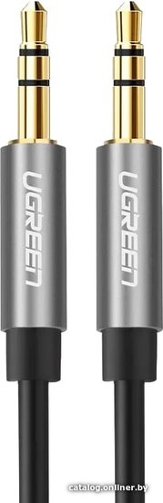 Кабель UGREEN AV119 10733 3.5mm Male to 3.5mm Male Cable. Длина: 1м. Цвет: черный