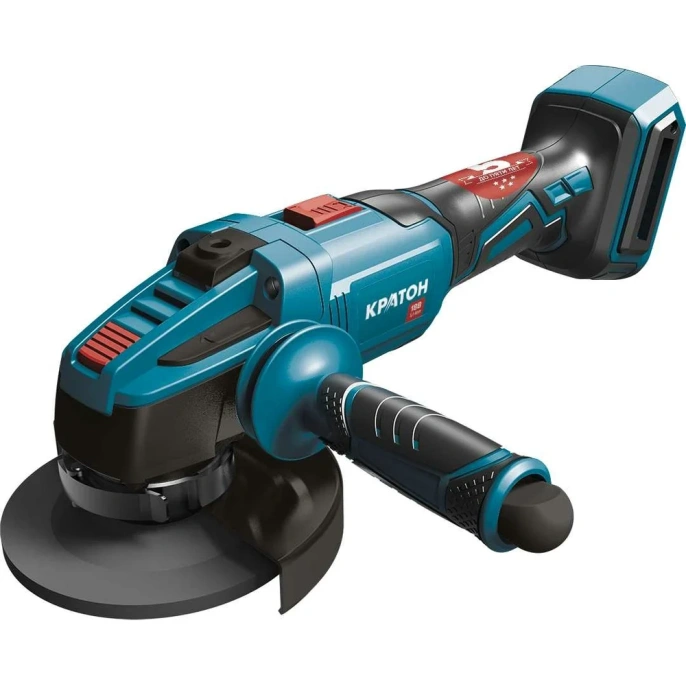 Аккумуляторная бесщеточная угловая шлифмашина Кратон AGB18DC-125-OFA без АКБ и ЗУ 3 11 01 085