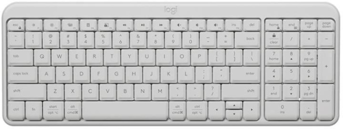 Клавиатура Logitech K251, беспроводная, мембранная,  белый [920-013364]