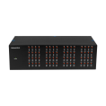 Управляемый USB over IP концентратор DistKontrolUSB-64 с 64 портами USB с 2 блоками питания, Ethernet 2 x 10/100/1000 Mb/ Защитный модуль с замком