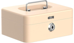 Ящик для денег Deli ET502 9x20x16 бежевый