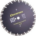 Диск алмазный универсальный 350х25,4х14 мм CHAMPION ST Fast Gripper C1620