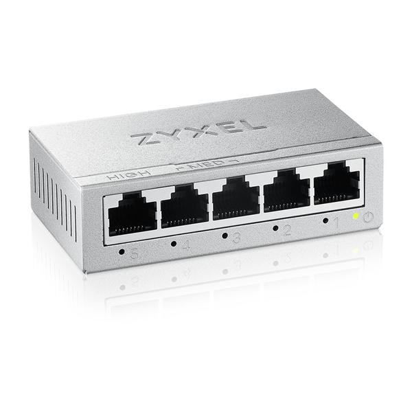 Коммутатор ZyXEL GS-105BV5-EU0101F, неуправляемый