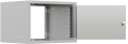 Шкаф коммутационный NTSS Lime NTSS-WL6U5560GS настенный 6U 550x600мм пер.дв.стекл несъемн.бок.пан. 30кг серый 520мм 12кг 110град. 370мм IP20 сталь