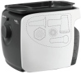 Мясорубка Vitek VT-3602 2200Вт стальной/черный