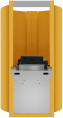 Вытяжка каминная Meferi Comfort plus Tube40gold золотистый управление: сенсорное 1 мотор