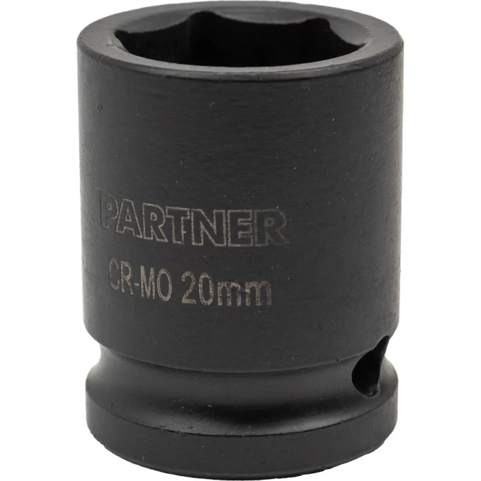 Головка ударная 6-гранная 20 мм, 1/2"DR Partner  PA-44520(13045)