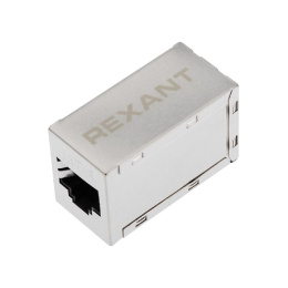 Rexant 03-0109 Адаптер проходной FTP RJ-45 8P8C , CAT 6