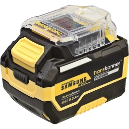 Аккумулятор Hanskonner 18 В, 1BatterySystem, 6.0 Ач HBP2006PRO