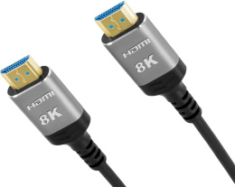 Кабель аудио-видео Digma HDMI 2.1 AOC, HDMI m - HDMI m , ver 2.1, 10м, GOLD, черный [hdmi-aoc2.1-10]