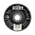Круг лепестковый тарельчатый 125 мм, Р100, выпуклый YATO YT-83295