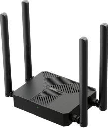 Wi-Fi роутер MERCUSYS MR62X, Wi-Fi 6, AX1500, 2.4/5ГГц, 2 LAN, черный