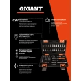 Набор инструментов Gigant 57 предметов, Сталь Cr-V, GAS 57