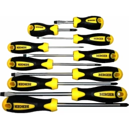 Набор отверток 10шт Berger BG BG1063