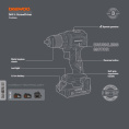 Аккумуляторная дрель-шуруповерт DAEWOO DAA 4021Li SET