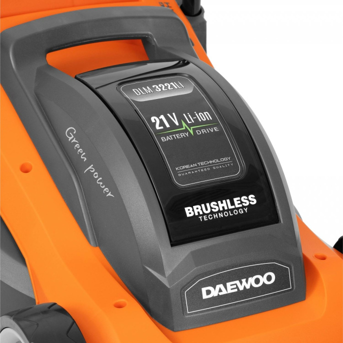 Газонокосилка роторная Daewoo DLM 3221Li Set 450Вт