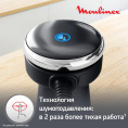 Блендер Moulinex DD67L810, погружной, серебристый/черный