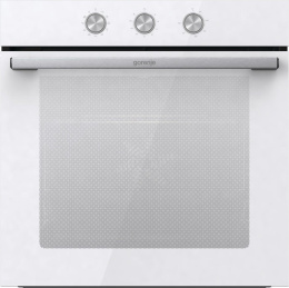 Духовой шкаф электрический Gorenje BO6725E02WG, 77л, дверца с 2 стеклами, белый