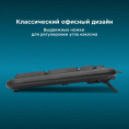 Клавиатура Оклик 180M черный USB (943626) кабель 1.6м