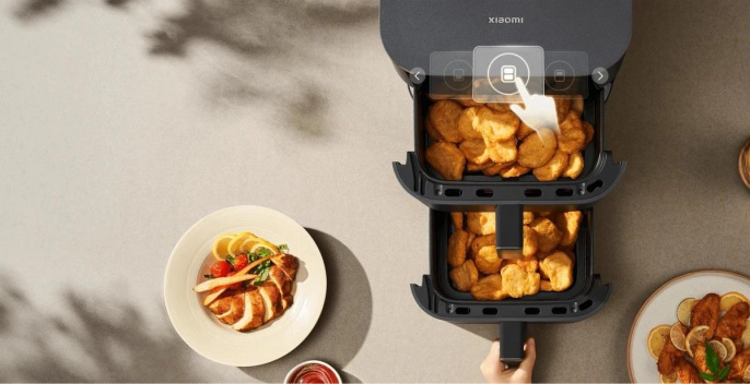 Аэрогриль Xiaomi Air Fryer MAF-DS1201 12л 2800Вт черный BHR0883EU