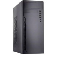 Корпус без блока питания Case Foxline FL-301, ATX, 4xUSB2.0, HDA, w/o FAN, w/o PSU, no PowerCord , w/DVD-RW installed FL-301-RW