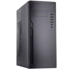 Корпус без блока питания Case Foxline FL-301, ATX, 4xUSB2.0, HDA, w/o FAN, w/o PSU, no PowerCord , w/DVD-RW installed FL-301-RW