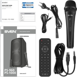 Колонка для вечеринок Sven PS-960 черный SV-023263