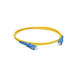 Патч-корд Lanmaster LAN-SC-SC/SU-3.0 1x9/125 OS1/OS2 SC-SC 3м LSZH оранжевый