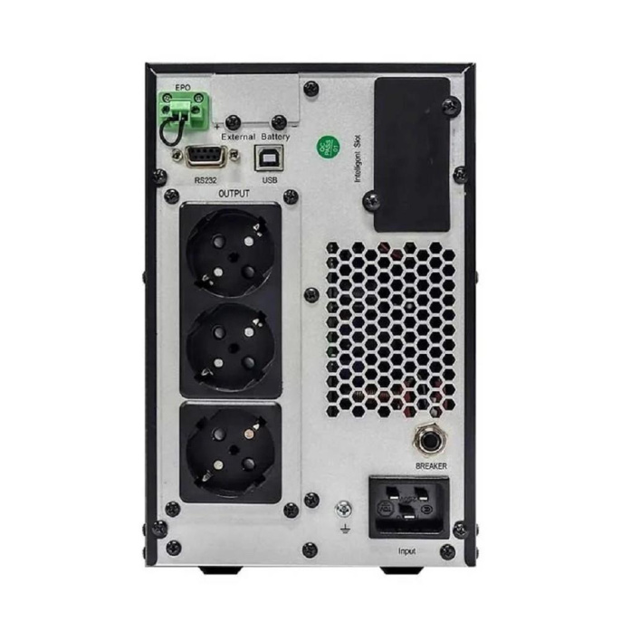 STARK SC 2000 ONLINE ONE ИБП 2000 ВА/2000 Вт {Online, Напольный, 110-300В, 3 х ЕВРО, Smart-slot, USB, RS232, EPO, БЕЗ АКБ - внешние батареи 6 шт от 4,5Ач до 240 Ач}