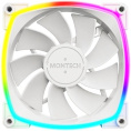 Вентилятор MONTECH RX120 Reverse, 120мм, 4-pin, 1600об/мин, 27 дБ, ARGB, белый, Ret [rx120 pwm white]