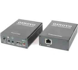 Комплект для передачи HDMI по сети Ethernet OSNOVO HDCVI, HDTVI, AHD, HDMI, VGA TLN-Hi/1+RLN-Hi/1 УТ-00006839